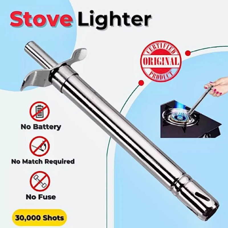 Gas Lighter With Knife